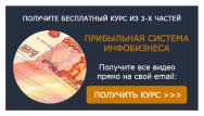 Постер: Прибыльная система инфобизнеса