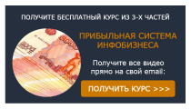Видеокурс
 Прибыльная система инфобизнеса