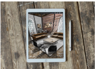 Постер: Интерьер на iPad