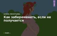 Постер: Как забеременеть, если не получается