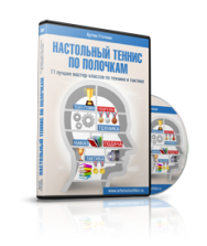 Постер: Настольный теннис по полочкам