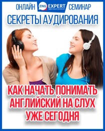 Семинар
 Секреты аудирования