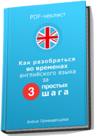Постер: Как разобраться во временах английского языка за 3 простых шага?