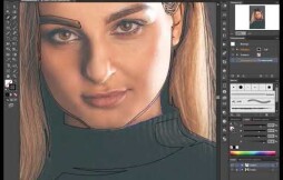 Speed Art создание pop-art стиля