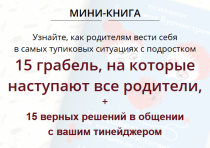 Книга
 15 грабель, на которые наступают все родители