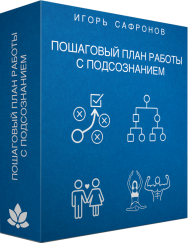 Постер: Пошаговый план работы с подсознанием